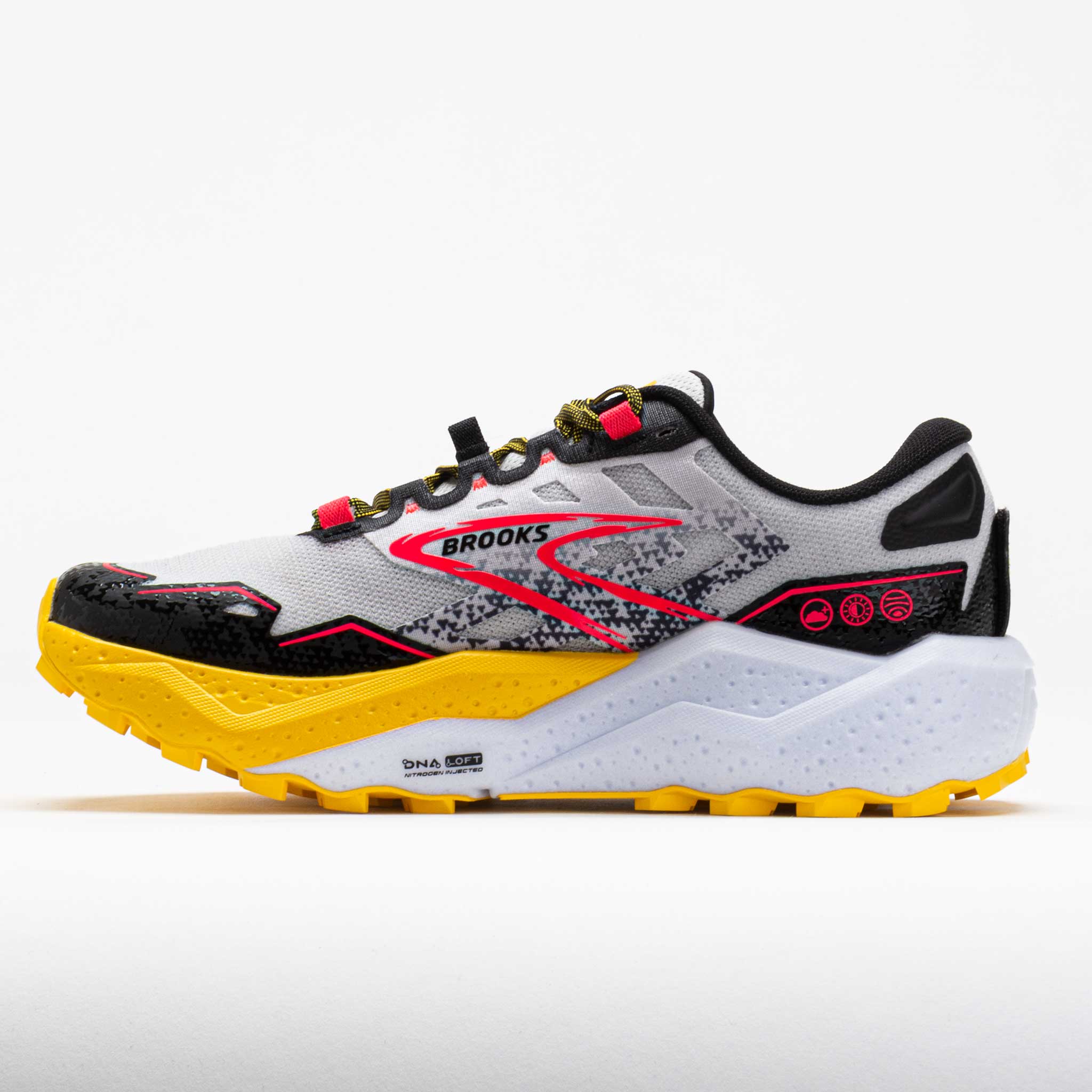 Brooks Caldera 7 Women's  Lunar Rock/Lemon Chrome/Black